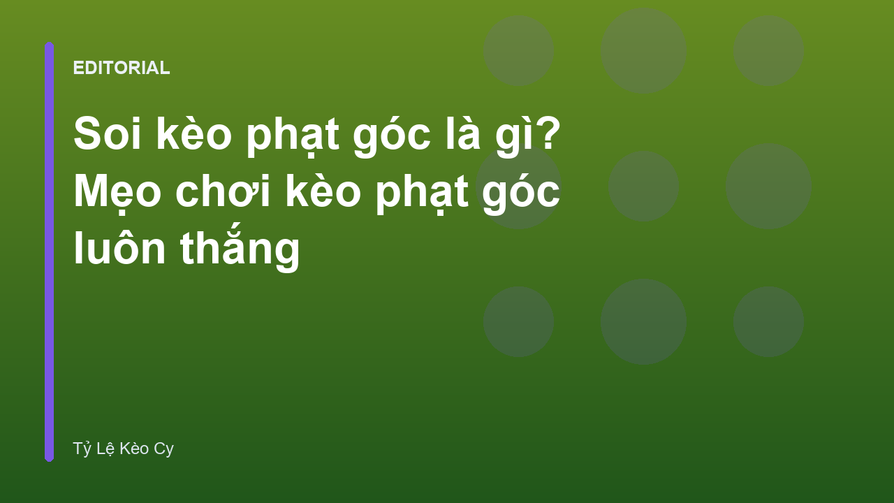Cầu thủ thực hiện quả phạt góc trong trận đấu bóng đá